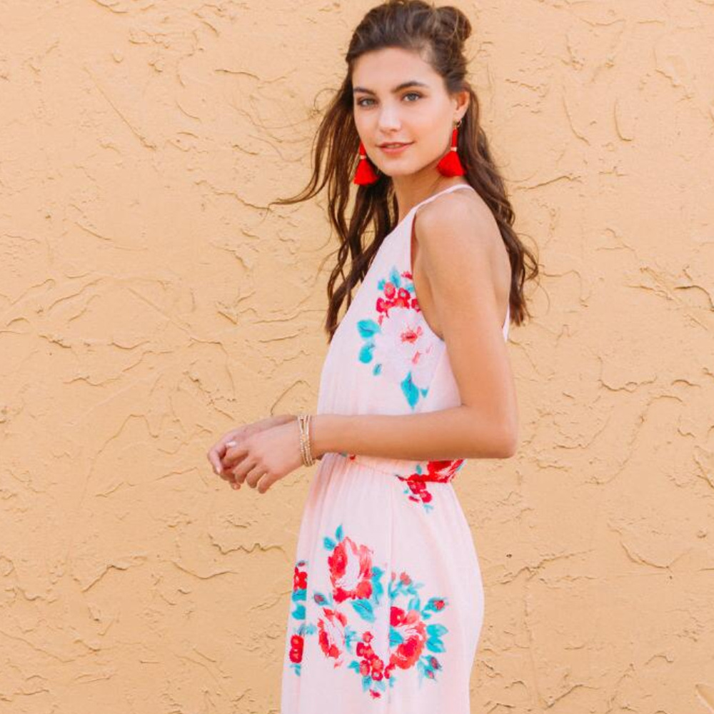 EVERLY - Ella Rose Bloom Floral Maxi